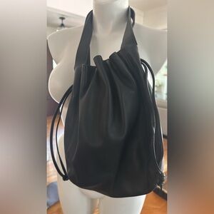 Coach Leather Bucket Bag